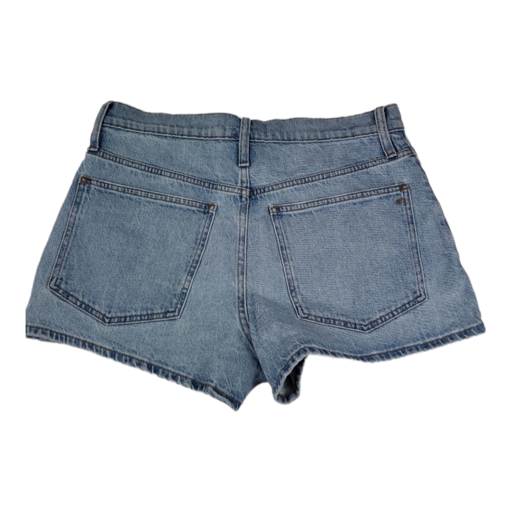 Madewell NWT The Perfect Jean Short Size 30 Stretch, Light Wash - Picture 5 of 11
